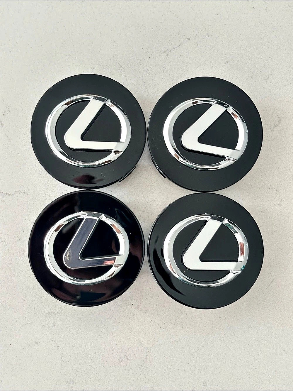 Set of 4 Black 62mm Wheel Center Hub Caps Hubcaps For 2006-2013 Lexus 4260330590